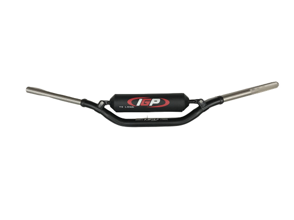 Руль алюминиевый 1-1/8 (28,6 мм) IGP "TWINWALL" Black