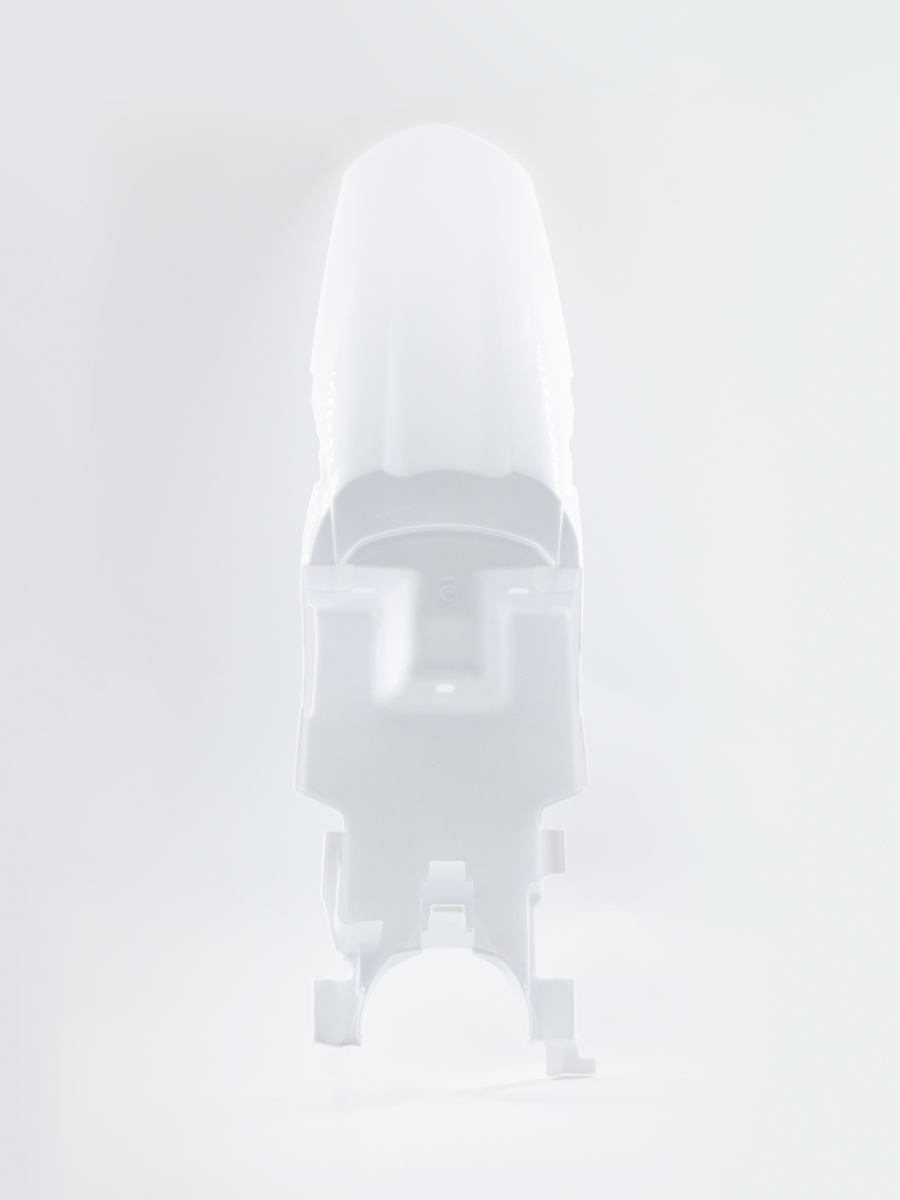 Пластик CRF 110 JMC MXE/MXR / PROGASI SMART Крыло заднее (White)