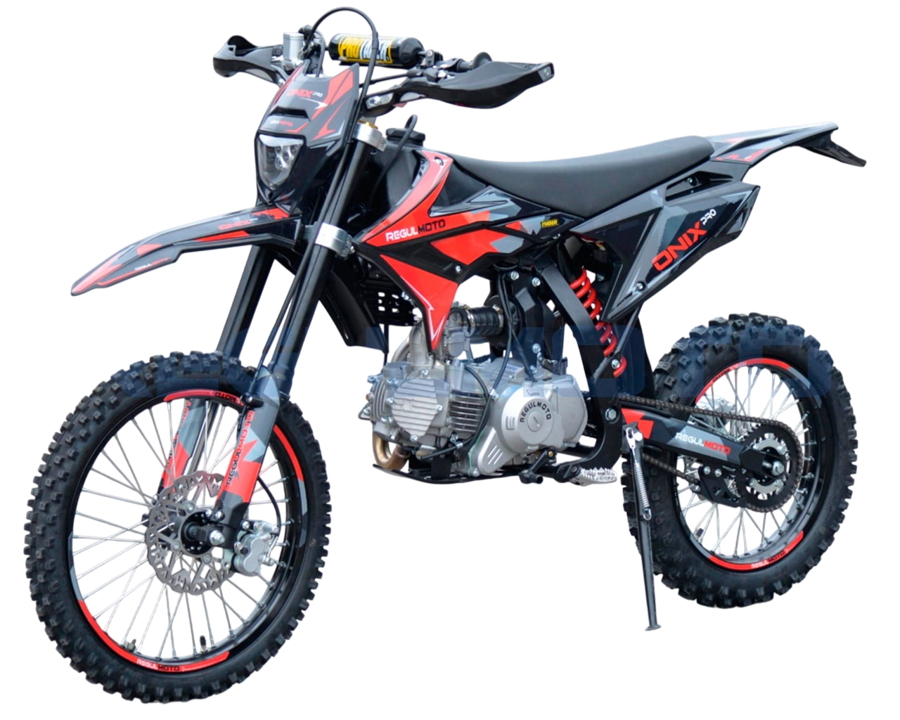 Питбайк Regulmoto Regulmoto ONIX PRO 150 19/16 Черный/Красный