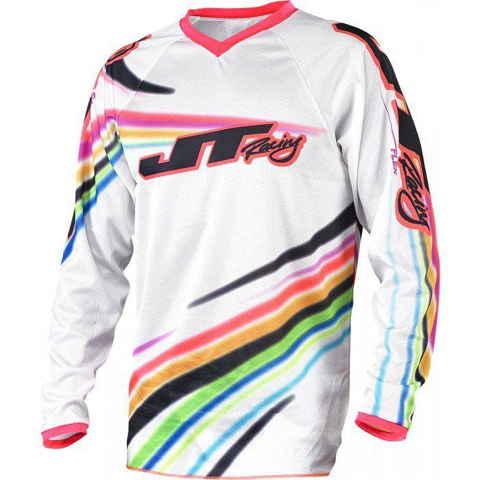 Джерси JT Racing FLEX-FLOW-WHITE