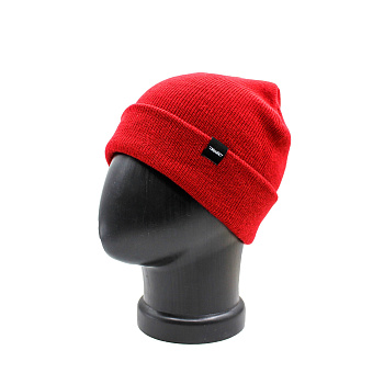 Шапка вязаная двойная JMC Red